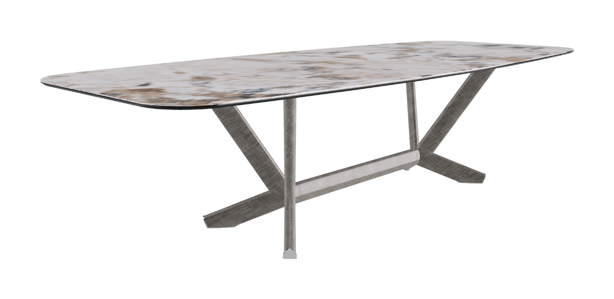 Cattelan Italia Planer Keramik Barrel Shaped Dining Table 300 & 320