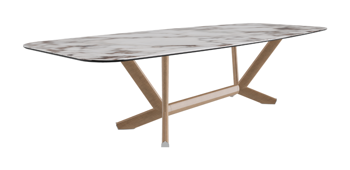 Cattelan Italia Planer Keramik Barrel Shaped Dining Table 300 & 320