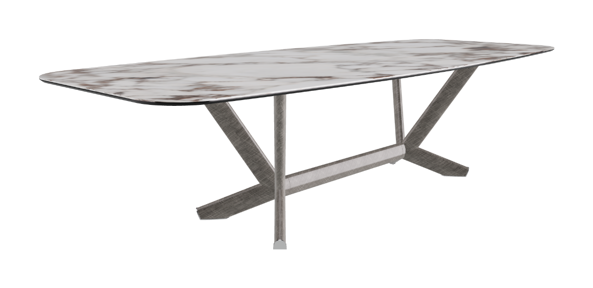 Cattelan Italia Planer Keramik Barrel Shaped Dining Table 300 & 320