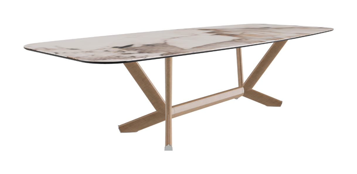Cattelan Italia Planer Keramik Barrel Shaped Dining Table 300 & 320