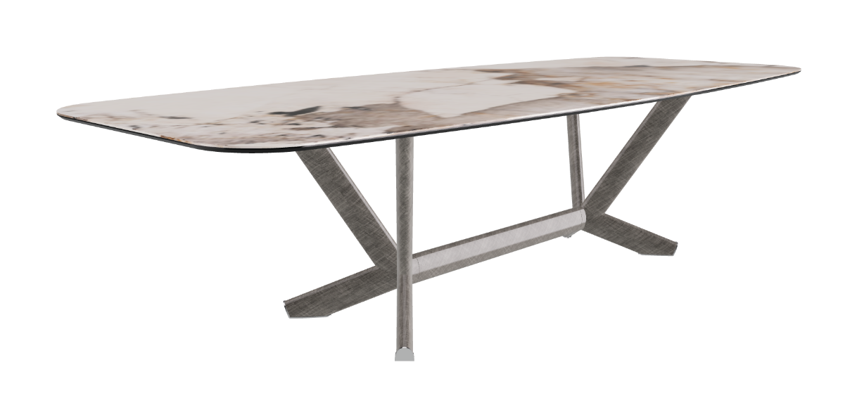 Cattelan Italia Planer Keramik Barrel Shaped Dining Table 300 & 320