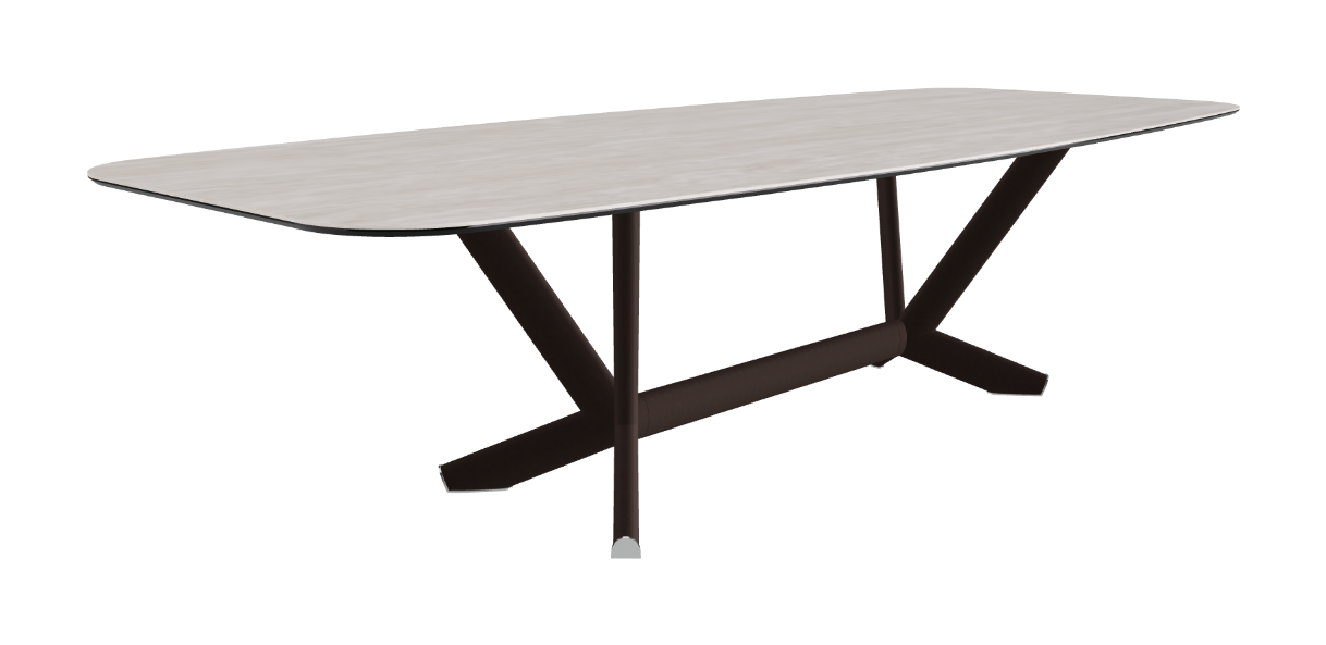 Cattelan Italia Planer Keramik Barrel Shaped Dining Table 300 & 320