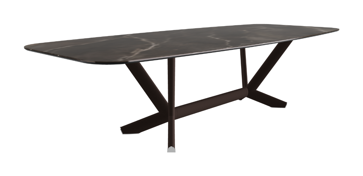 Cattelan Italia Planer Keramik Barrel Shaped Dining Table 300 & 320