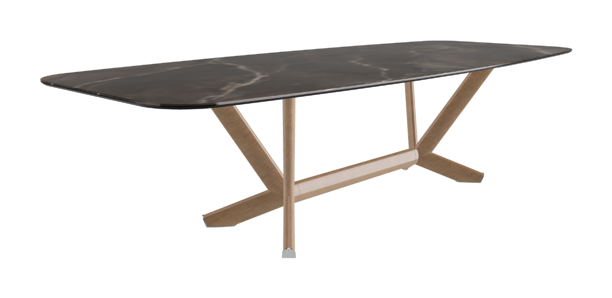 Cattelan Italia Planer Keramik Barrel Shaped Dining Table 300 & 320