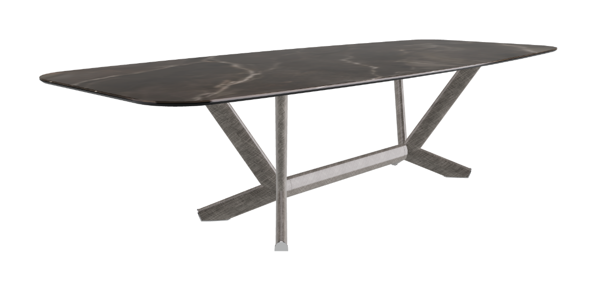 Cattelan Italia Planer Keramik Barrel Shaped Dining Table 300 & 320