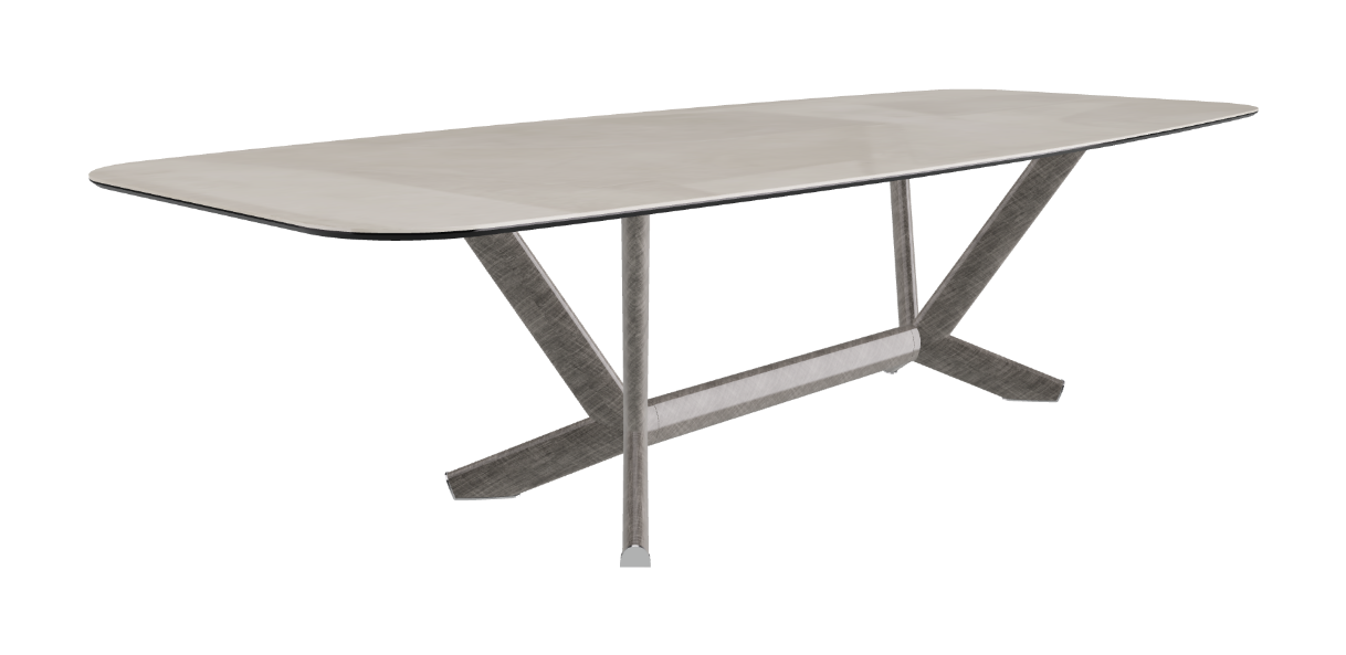 Cattelan Italia Planer Keramik Barrel Shaped Dining Table 300 & 320