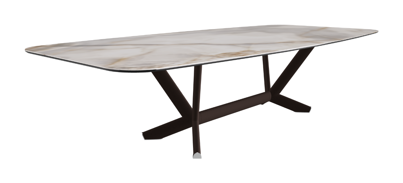 Cattelan Italia Planer Keramik Barrel Shaped Dining Table 300 & 320