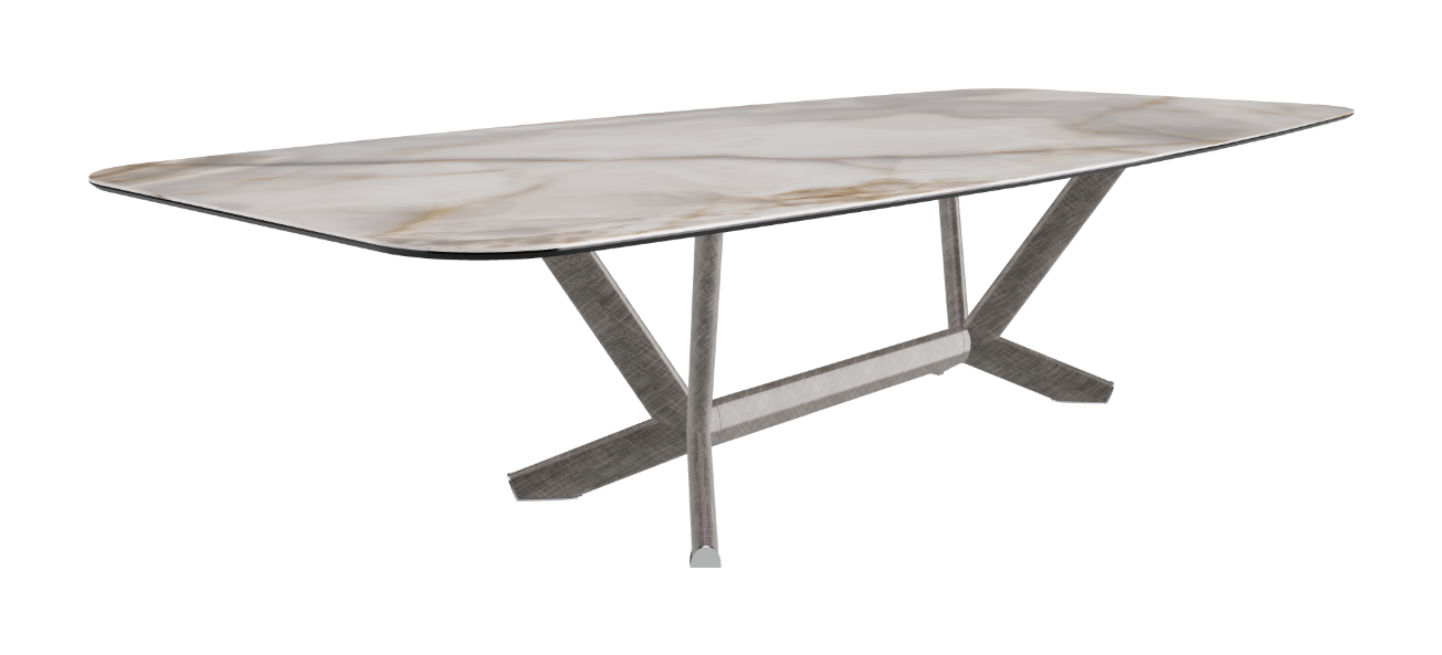 Cattelan Italia Planer Keramik Barrel Shaped Dining Table 300 & 320