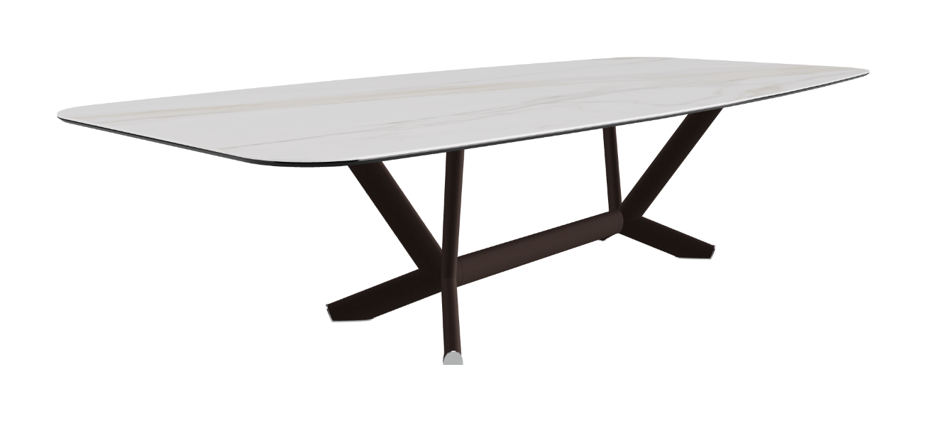 Cattelan Italia Planer Keramik Barrel Shaped Dining Table 300 & 320