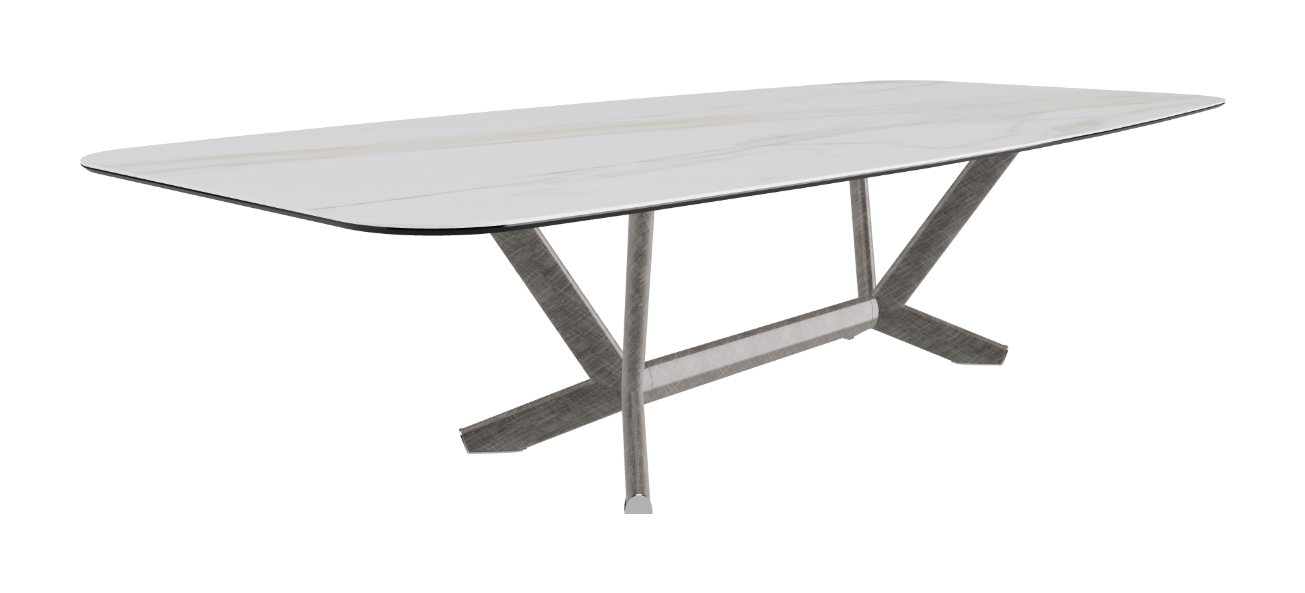 Cattelan Italia Planer Keramik Barrel Shaped Dining Table 300 & 320