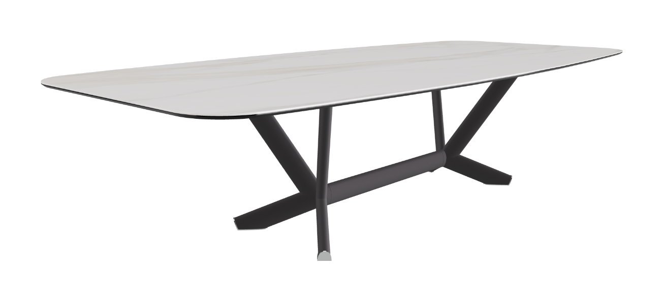 Cattelan Italia Planer Keramik Barrel Shaped Dining Table 300 & 320