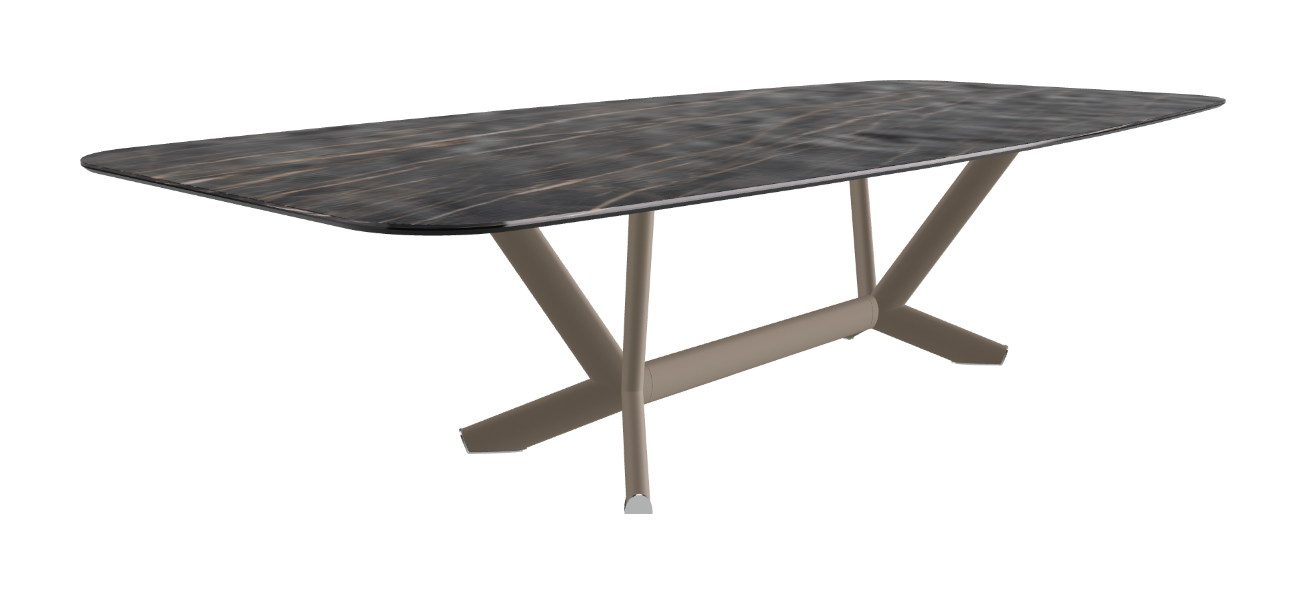 Cattelan Italia Planer Keramik Barrel Shaped Dining Table 300 & 320
