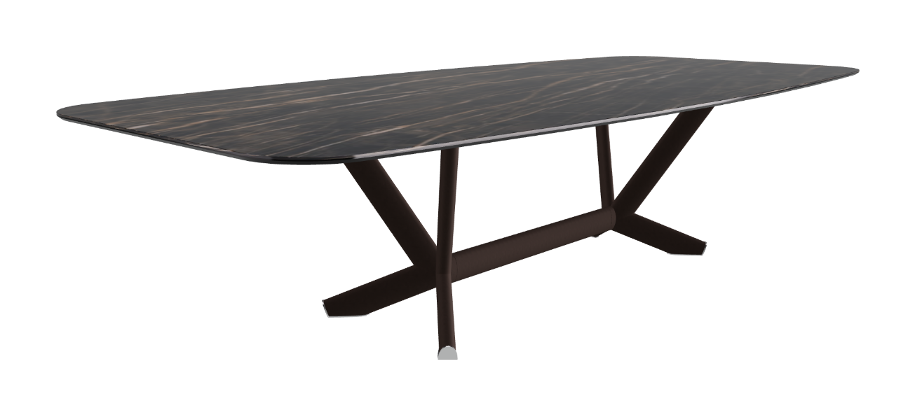 Cattelan Italia Planer Keramik Barrel Shaped Dining Table 300 & 320