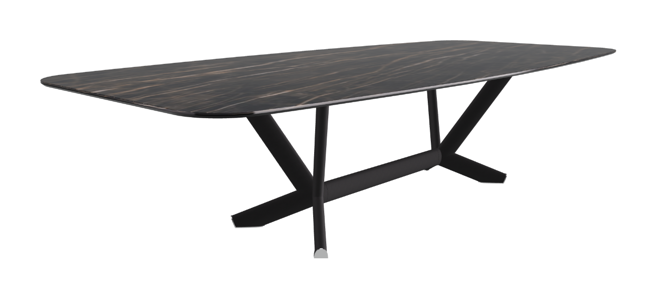 Cattelan Italia Planer Keramik Barrel Shaped Dining Table 300 & 320