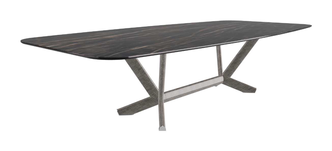 Cattelan Italia Planer Keramik Barrel Shaped Dining Table 300 & 320