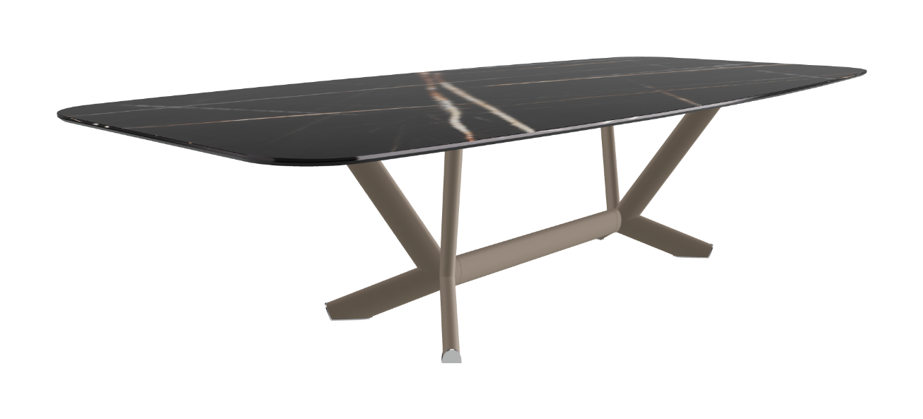 Cattelan Italia Planer Keramik Barrel Shaped Dining Table 300 & 320