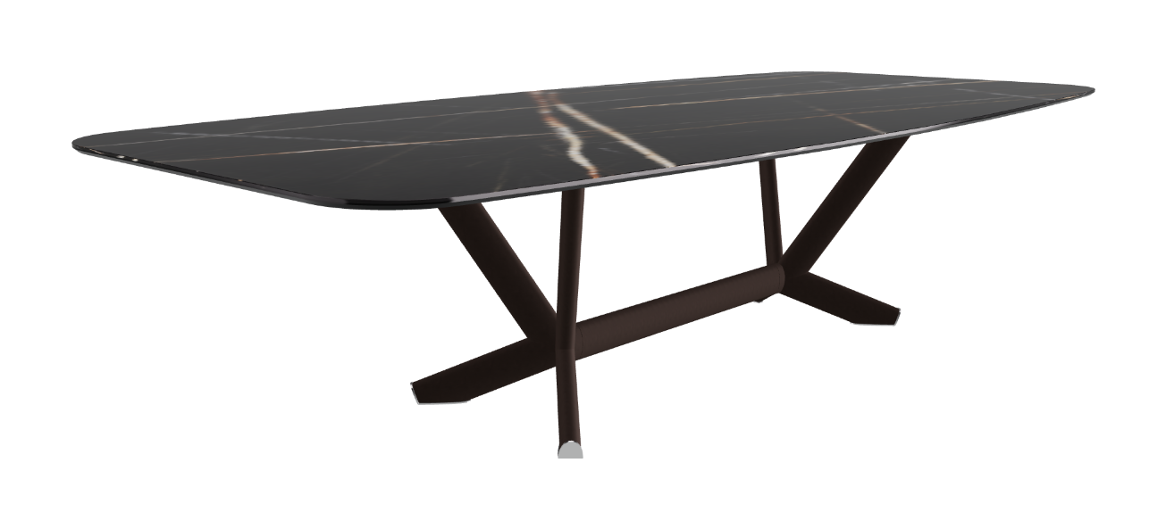 Cattelan Italia Planer Keramik Barrel Shaped Dining Table 300 & 320