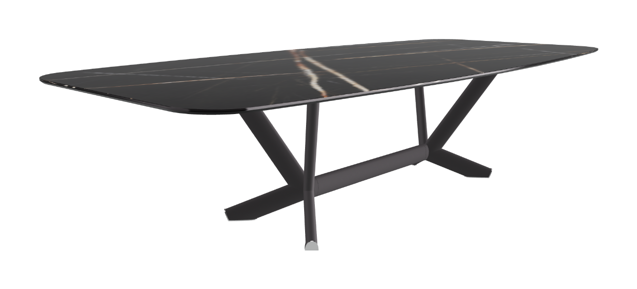 Cattelan Italia Planer Keramik Barrel Shaped Dining Table 300 & 320
