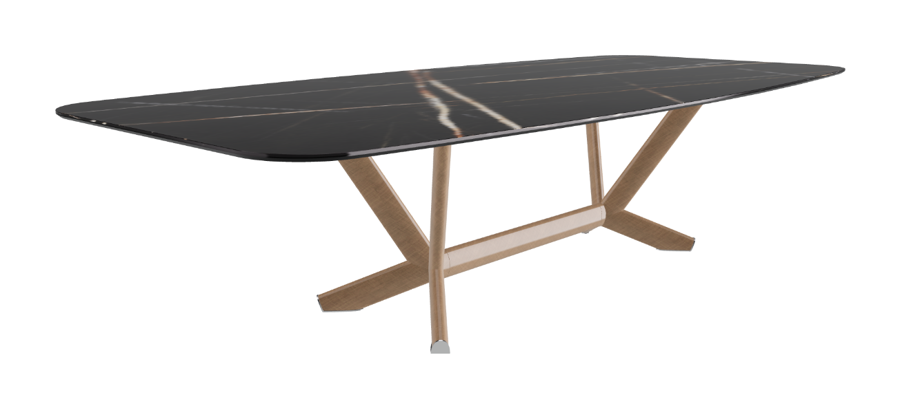 Cattelan Italia Planer Keramik Barrel Shaped Dining Table 300 & 320