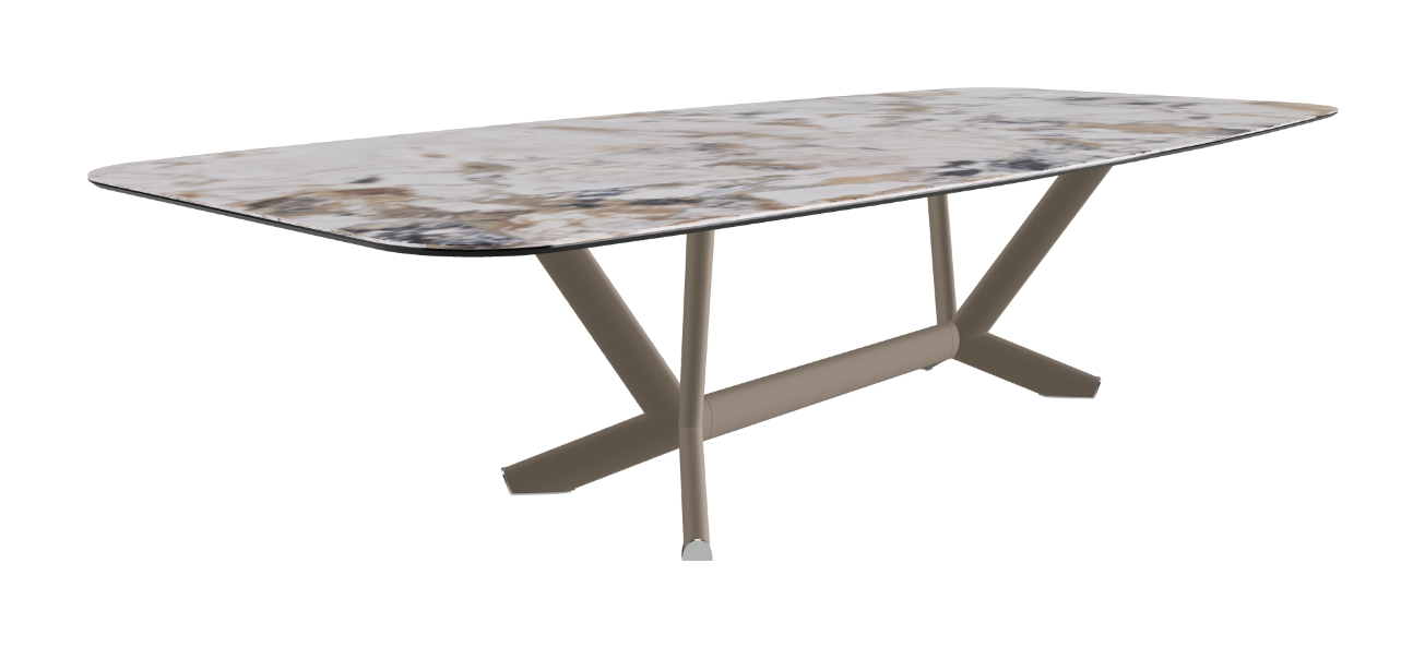 Cattelan Italia Planer Keramik Barrel Shaped Dining Table 300 & 320