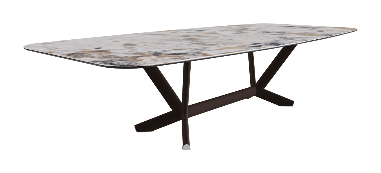 Cattelan Italia Planer Keramik Barrel Shaped Dining Table 300 & 320