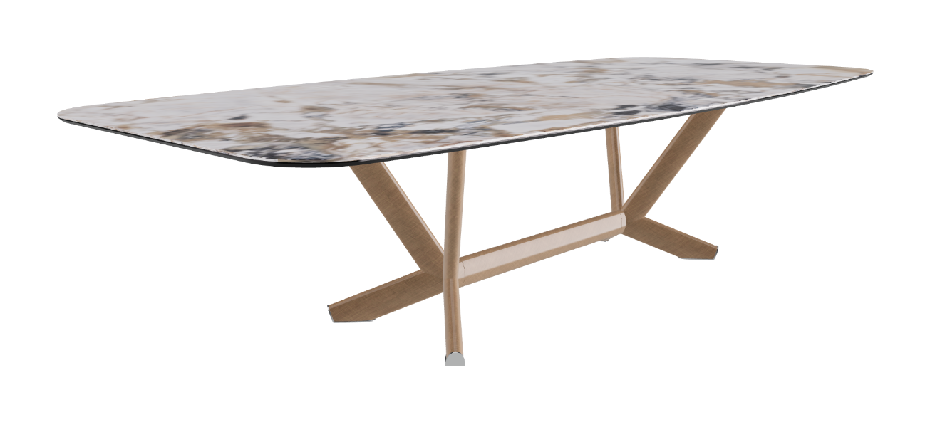 Cattelan Italia Planer Keramik Barrel Shaped Dining Table 300 & 320
