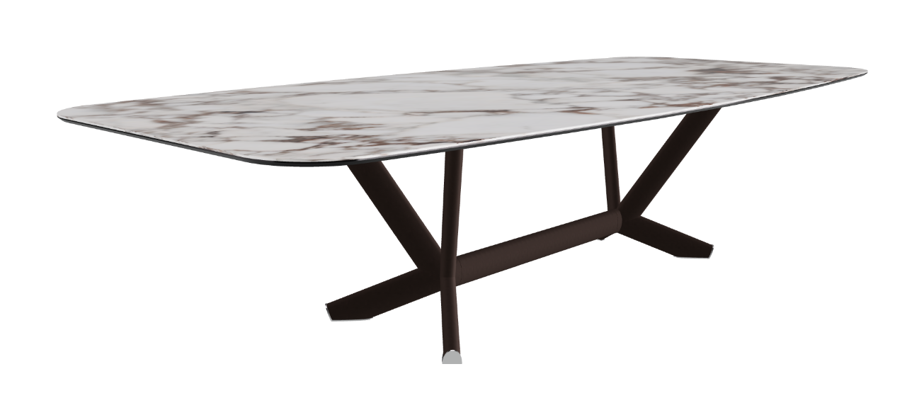 Cattelan Italia Planer Keramik Barrel Shaped Dining Table 300 & 320