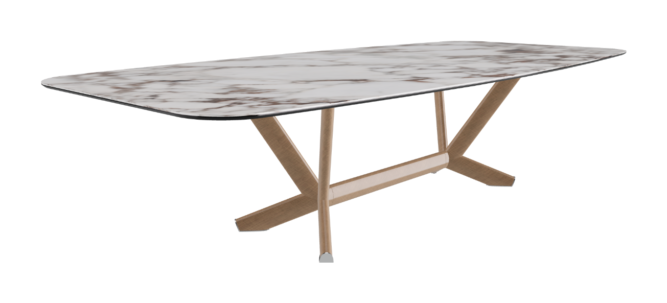 Cattelan Italia Planer Keramik Barrel Shaped Dining Table 300 & 320