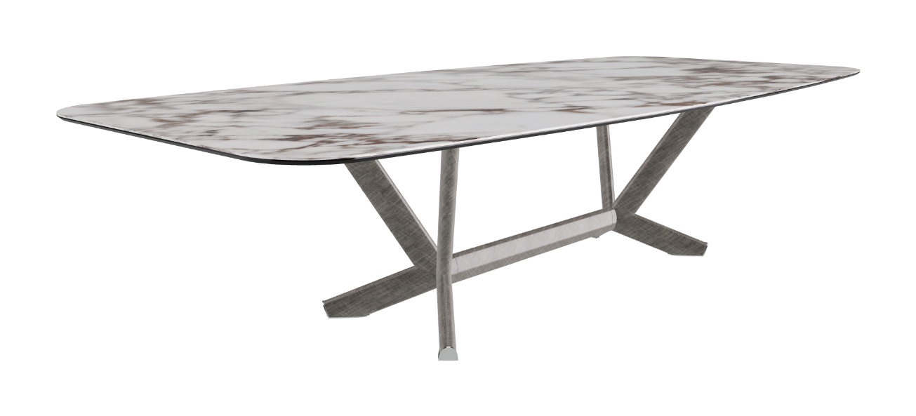 Cattelan Italia Planer Keramik Barrel Shaped Dining Table 300 & 320