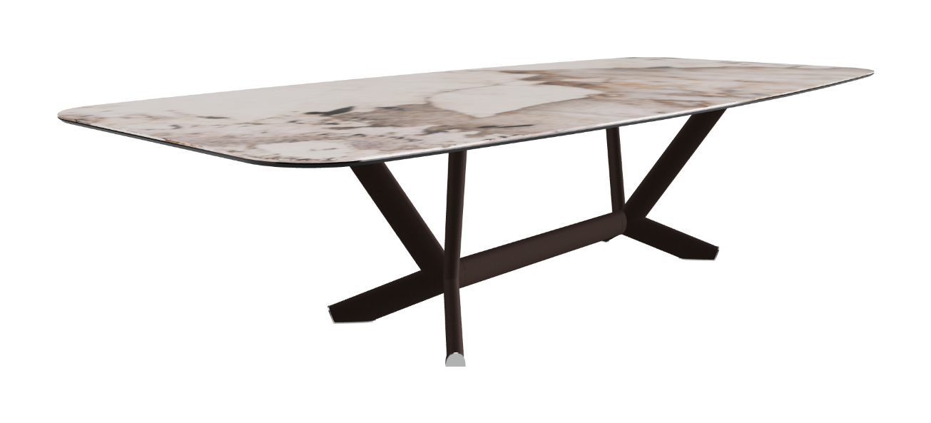 Cattelan Italia Planer Keramik Barrel Shaped Dining Table 300 & 320