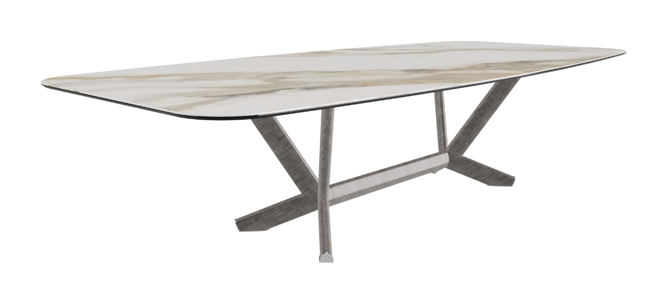 Cattelan Italia Planer Keramik Barrel Shaped Dining Table 300 & 320