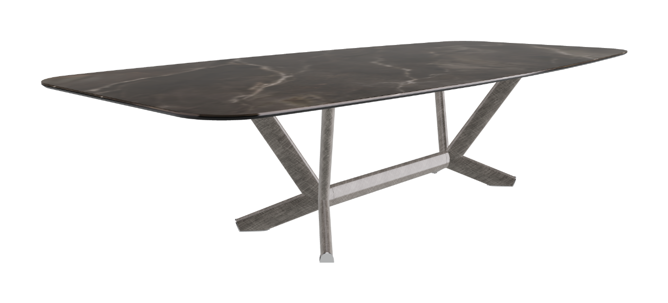 Cattelan Italia Planer Keramik Barrel Shaped Dining Table 300 & 320