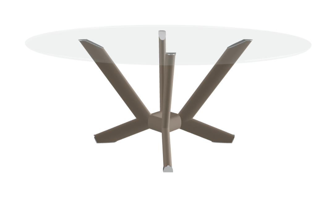 Cattelan Italia Planer Glass Dining Table