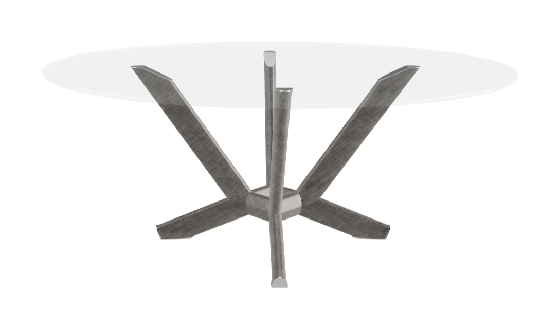 Cattelan Italia Planer Glass Dining Table