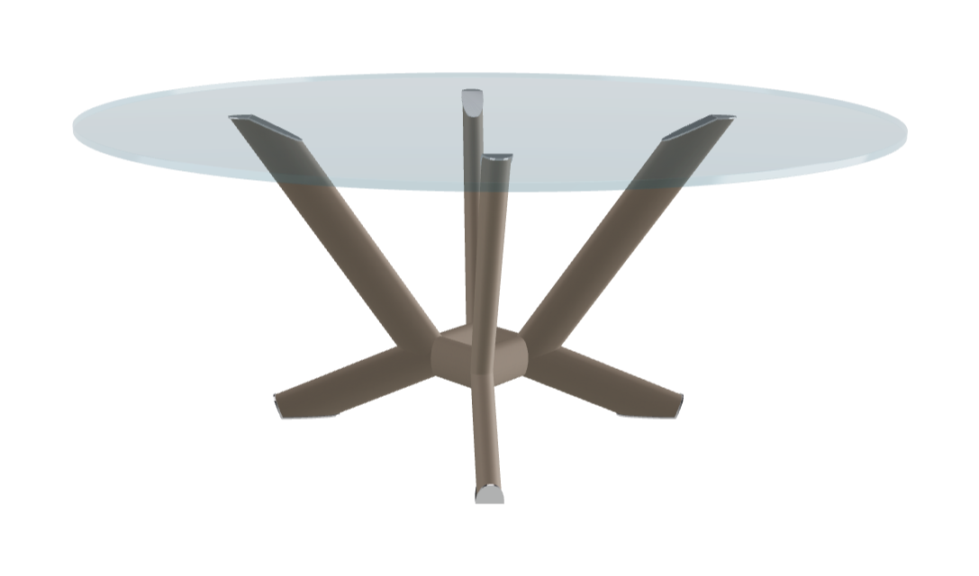 Cattelan Italia Planer Glass Dining Table