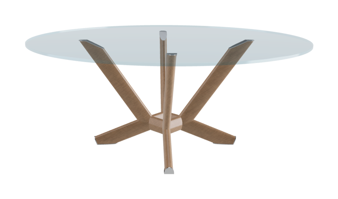 Cattelan Italia Planer Glass Dining Table
