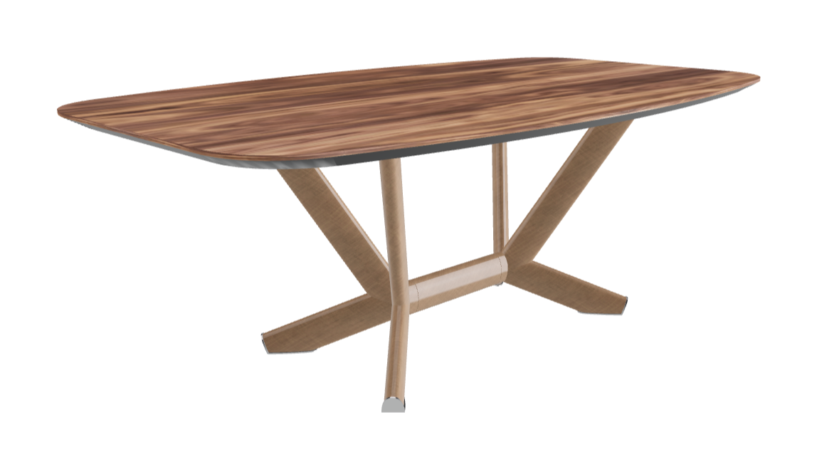 Cattelan Italia Planer Wood Barrel-Shaped Dining Table