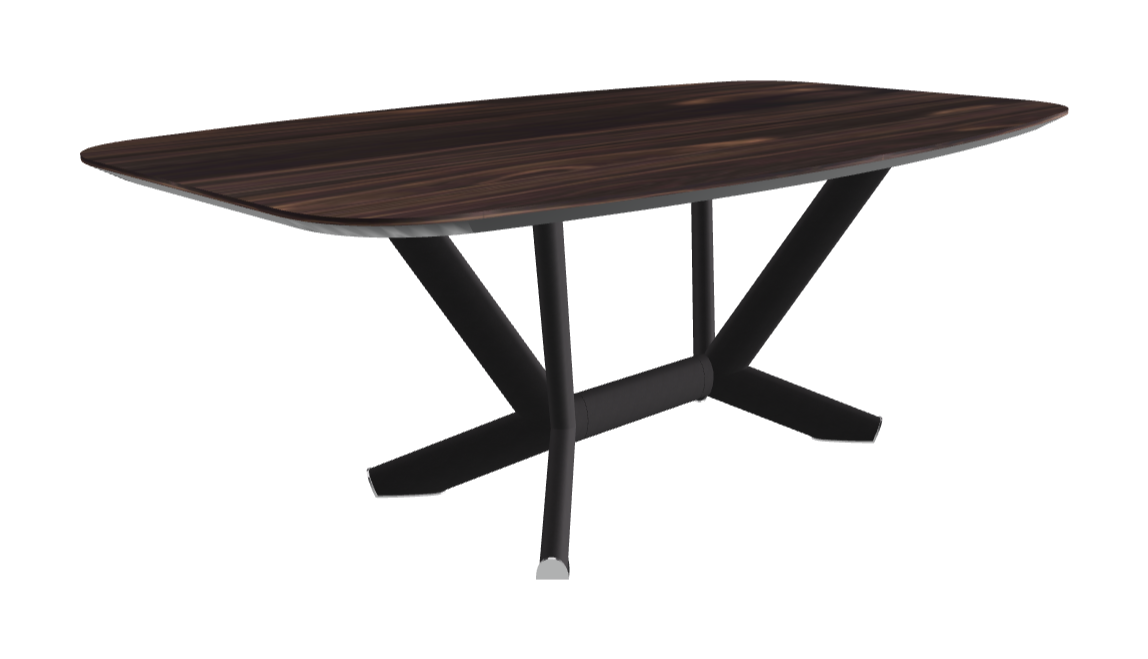 Cattelan Italia Planer Wood Barrel-Shaped Dining Table