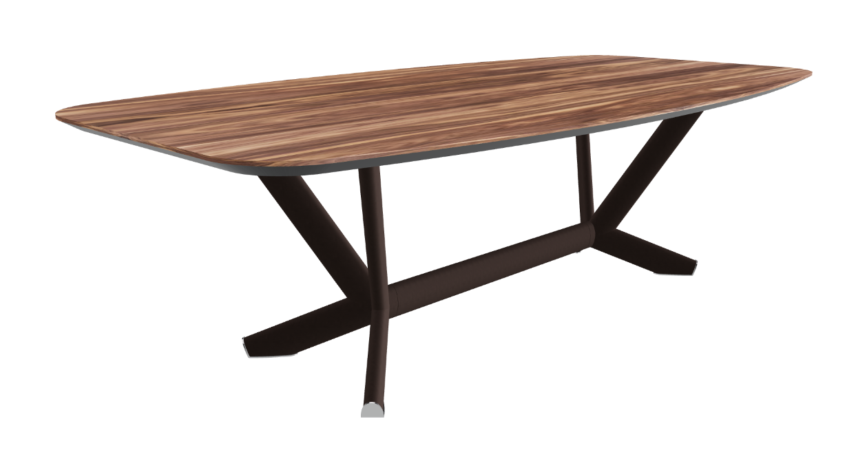 Cattelan Italia Planer Wood Barrel-Shaped Dining Table