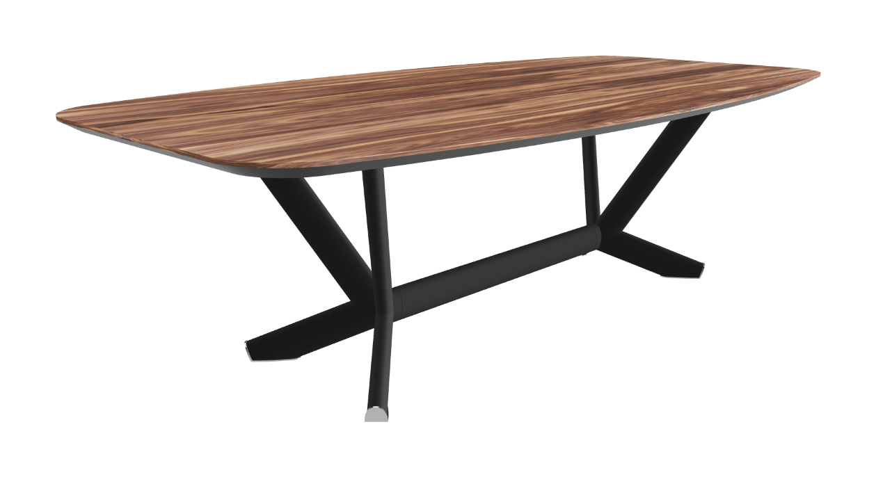 Cattelan Italia Planer Wood Barrel-Shaped Dining Table