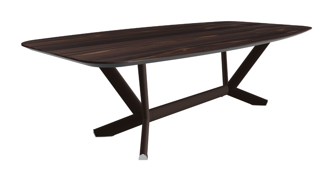 Cattelan Italia Planer Wood Barrel-Shaped Dining Table