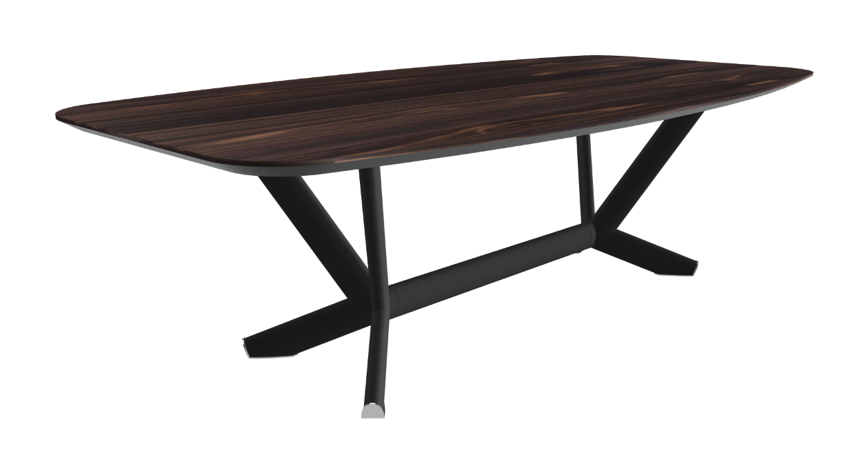 Cattelan Italia Planer Wood Barrel-Shaped Dining Table