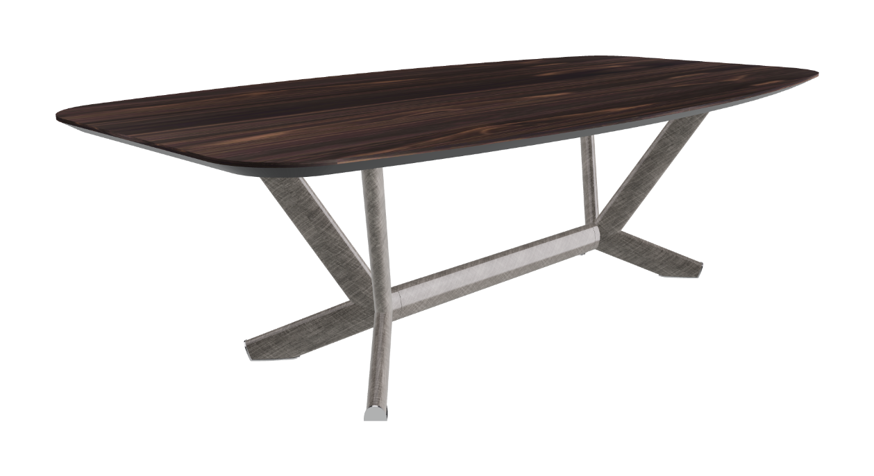 Cattelan Italia Planer Wood Barrel-Shaped Dining Table