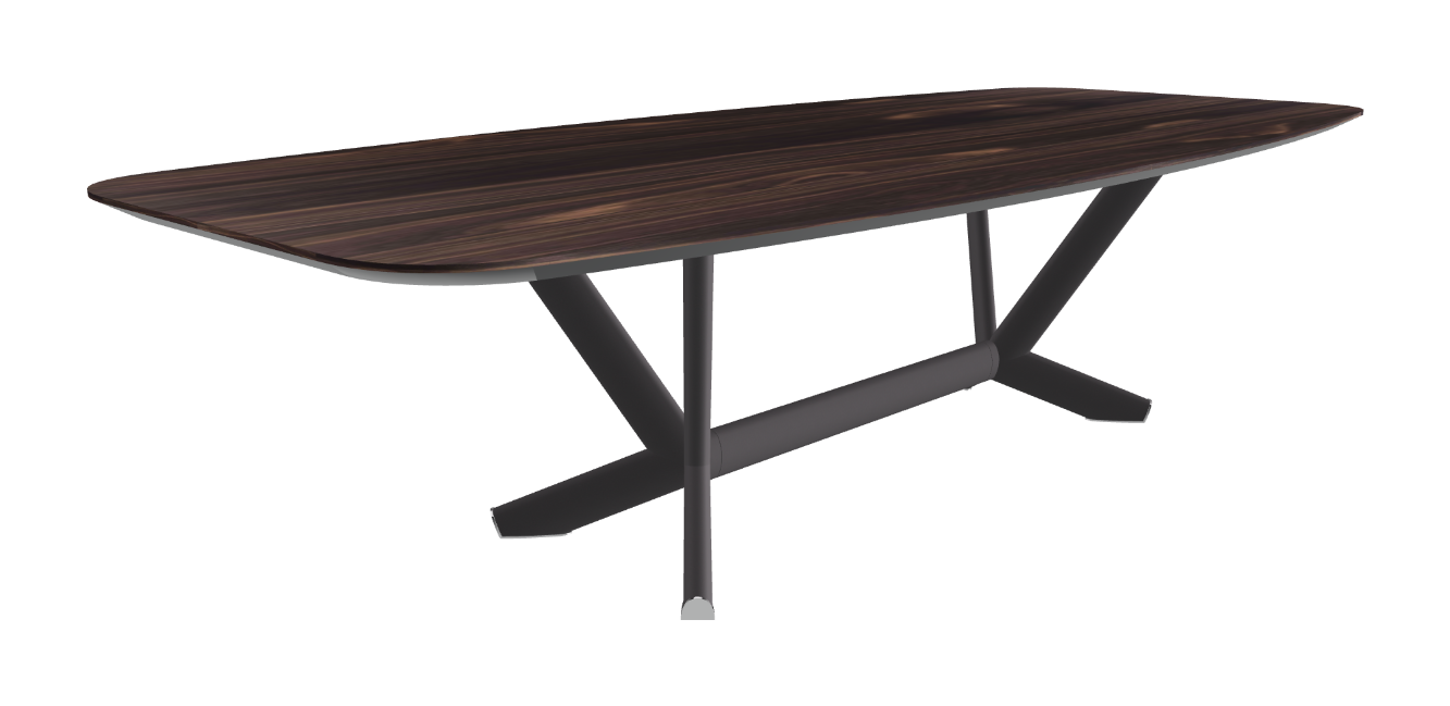 Cattelan Italia Planer Wood Barrel-Shaped Dining Table