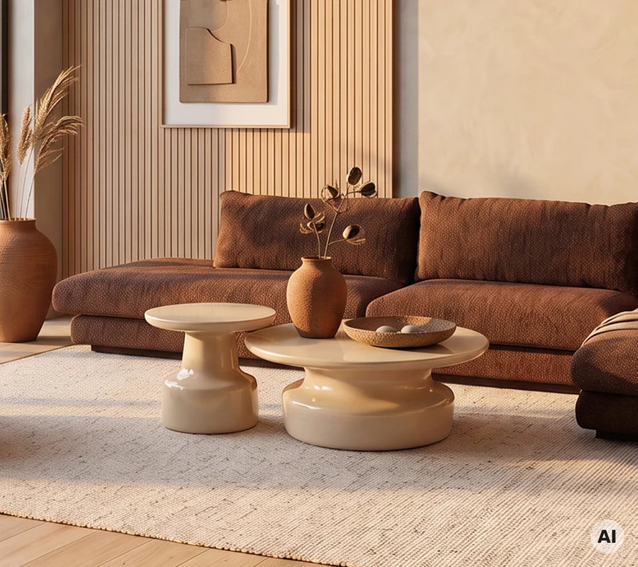Cane-line Bloom Open-End sofa module left/right with plinth