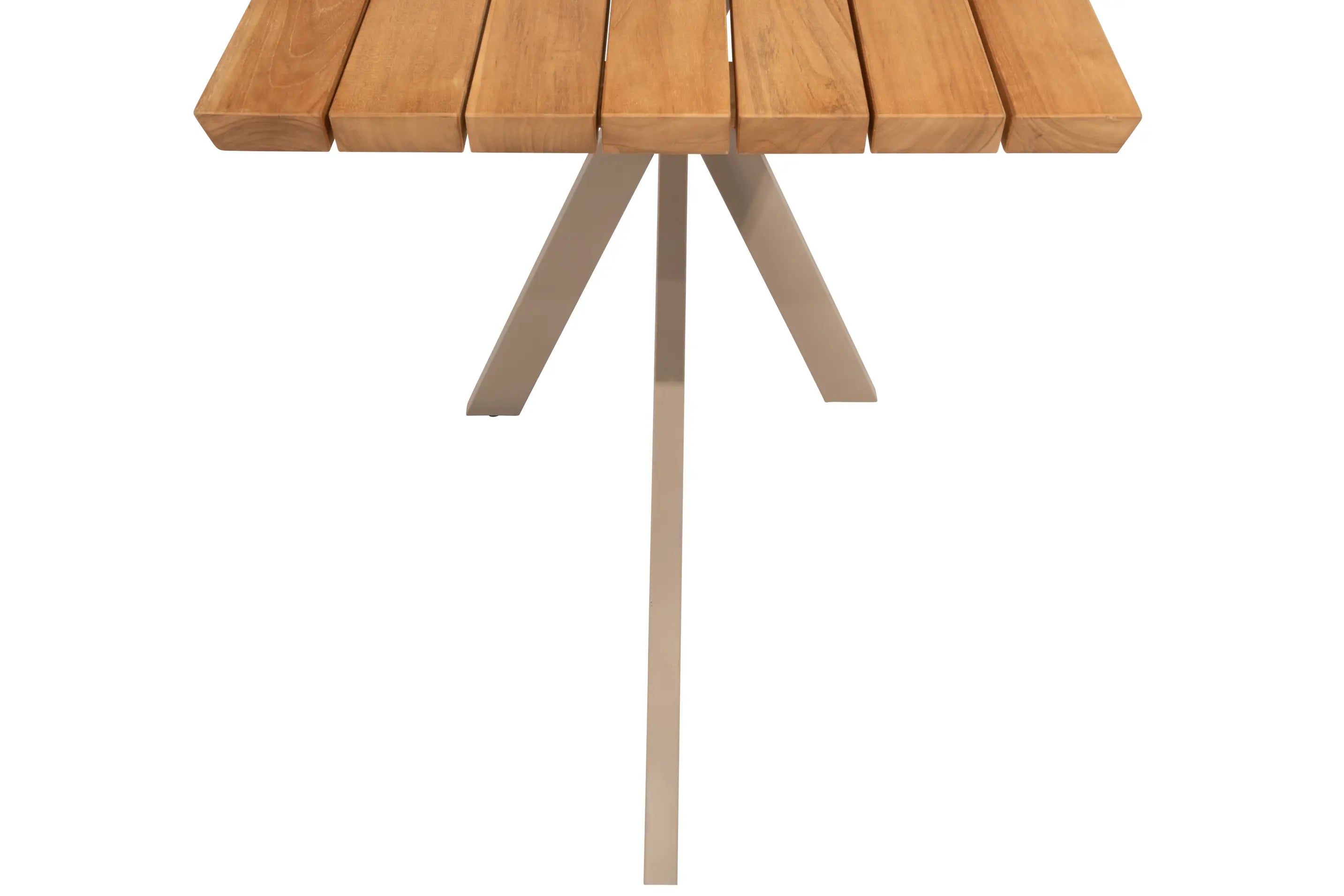 4 Seasons Outdoor Prado Bar Table 200 X 70 X 105 cm With Natural Teak Top And Latte Legs