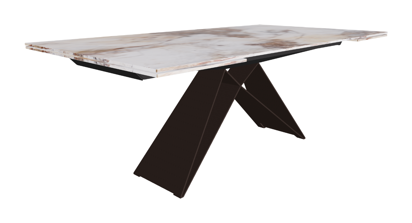 200-294×106×75h_CrystalArt Cotopaxi Marble_Bronze Embossed_Closed