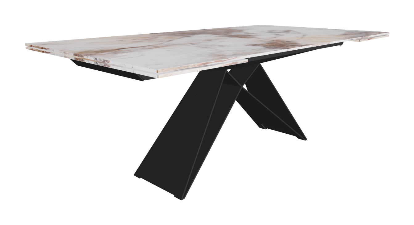200-294×106×75h_CrystalArt Cotopaxi Marble_Black Embossed_Closed