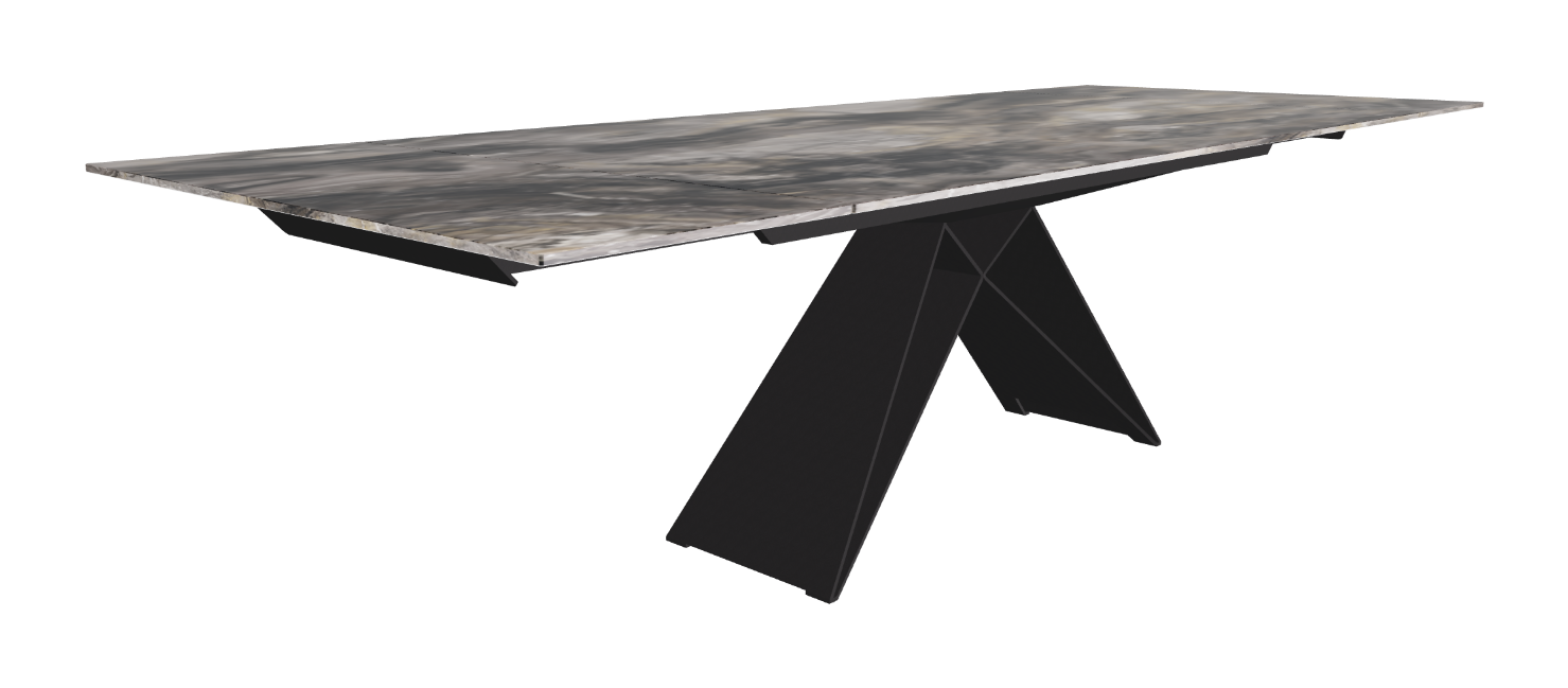 200-294×106×75h_CrystalArt Orobico Marble_Black Embossed_Extended