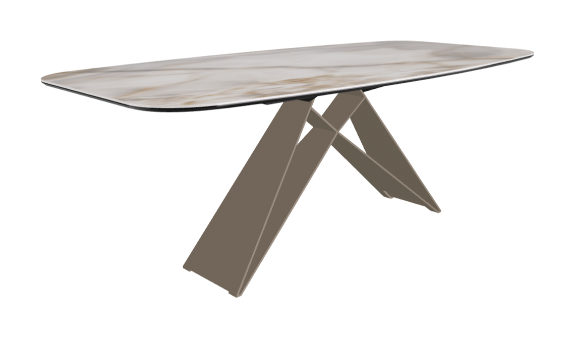 Cattelan Italia Premier Keramik Barrel & Biscuit Shaped Dining Table 200 & 220